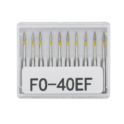 Dental Diamond Burs 10 pieces/set FG diameter drill bit 1.6mm