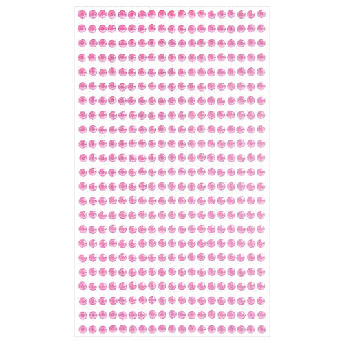 4mm Colorful Face Makeup Jewels Acrylic Temporary Tattoo Self Adhesive