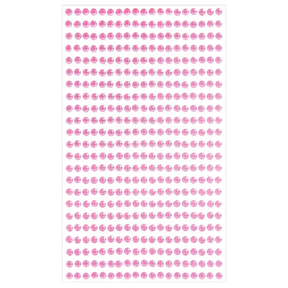 4mm Colorful Face Makeup Jewels Acrylic Temporary Tattoo Self Adhesive