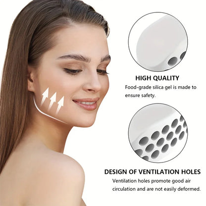Masseter Ball Facial Muscle Trainer - Silicone jaw trainer for