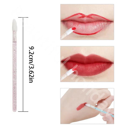 200/300/500Pcs Disposable Lip Lint Free Applicators Lipstick Testers