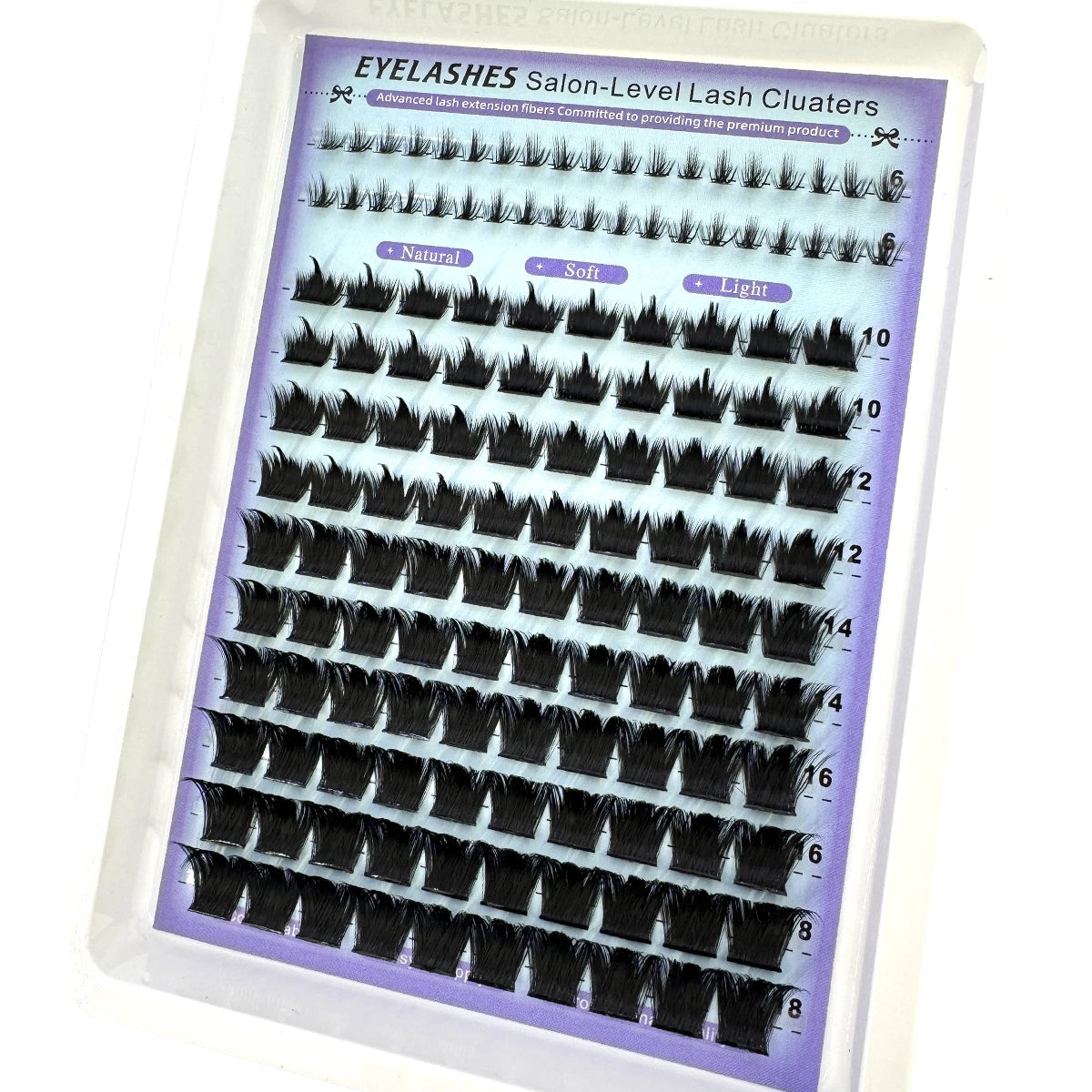 Wispy Lash Clusters with Spikes Salon-Like Eyelash Clusters DIY D
