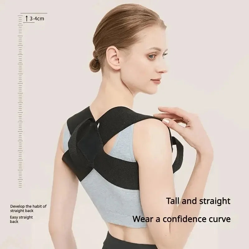 Adjustable Back Shoulder Posture Corrector Belt Clavicle Spine Support