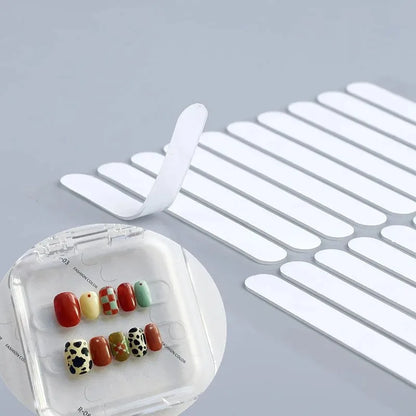 30pc Nail Adhesive Tape False Nails Display Stand Glue Double-sided