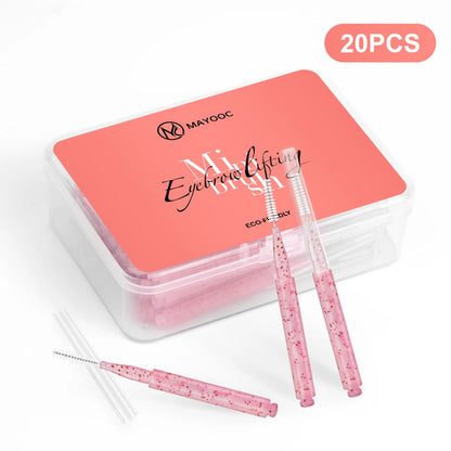 MAYOOC Mini Eyebrow Brush Brow Perm Brush Disposable Brow Lifting