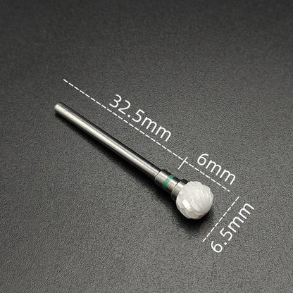 Ceramic Carbide Nail Drill Bit Rotate Burr Milling Nail Cutter Bits