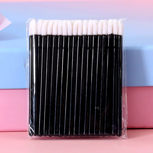100Pcs  Lipstick Wands Set Cosmetic Makeups Tools Make Up Brushes Lash