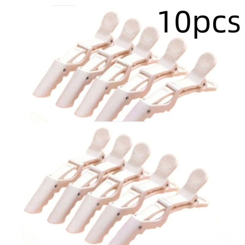 5-30pcs Alligator Hair Clip Plastic Nonslip Hairpin Black Pink Durable