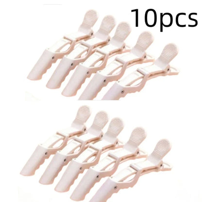 5-30pcs Alligator Hair Clip Plastic Nonslip Hairpin Black Pink Durable