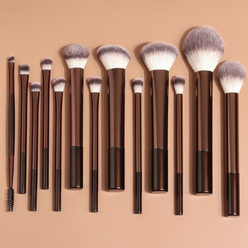13PCS Makeup Brush Set Foundation Concealer Powder Eyeshadow Blush