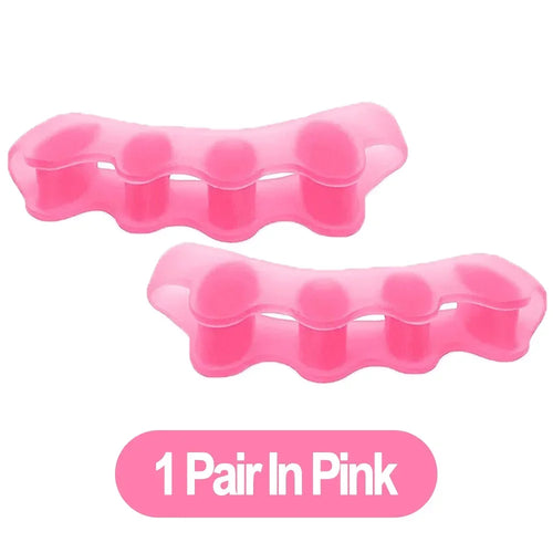 1 Pair Silicone Toe Separator, Bunion Corrector,Hammer Toe Corrector,