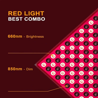 LED red panel light facial anti-aging skin care beauty 144 LED light