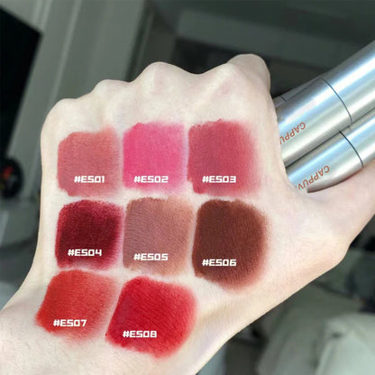 Single Velvet Matte Mist Lip Gloss,Waterproof Non-Stick Cup Lip Glaze
