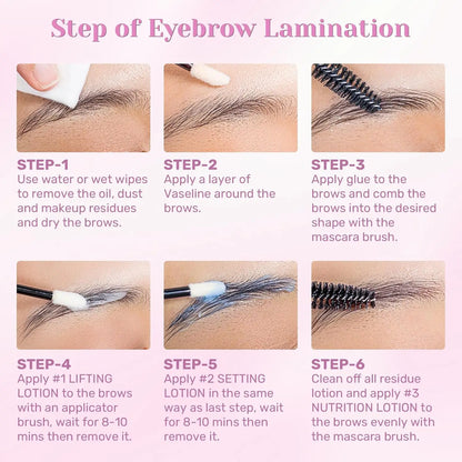 Libeauty Lash & Brow Perming Set for Lash Brow Lift Perm Fixation Tube