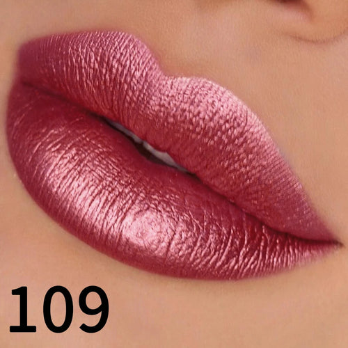 19 colors glitter lipstick hydrating red pink sparkling shine lip