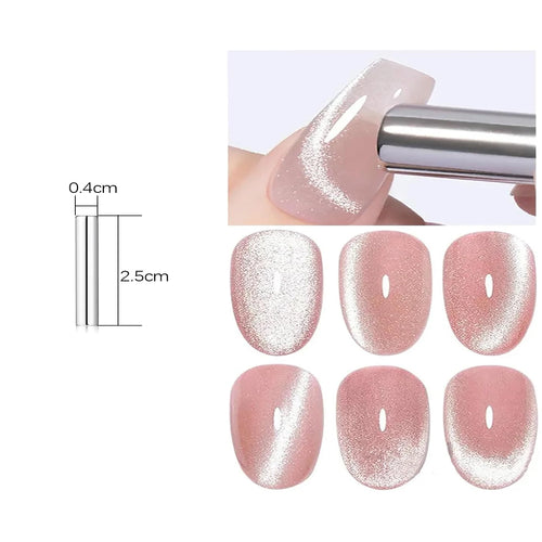 10ml 1-12pcs Gold Sparkling Platinum Nail Gel Polish Glitter Long