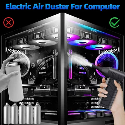 New Jet Fan Strong Portable Power Handheld Dust Elimination Computer