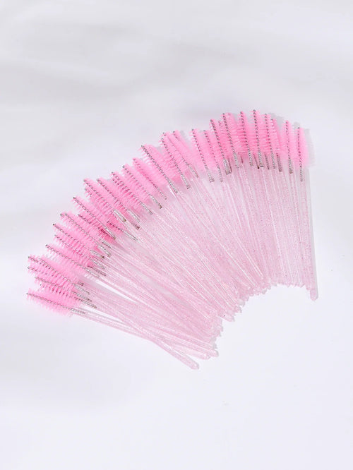 50 /100pcs  Eyelash Brushes Makeup Disposable Mascara Wands Applicator