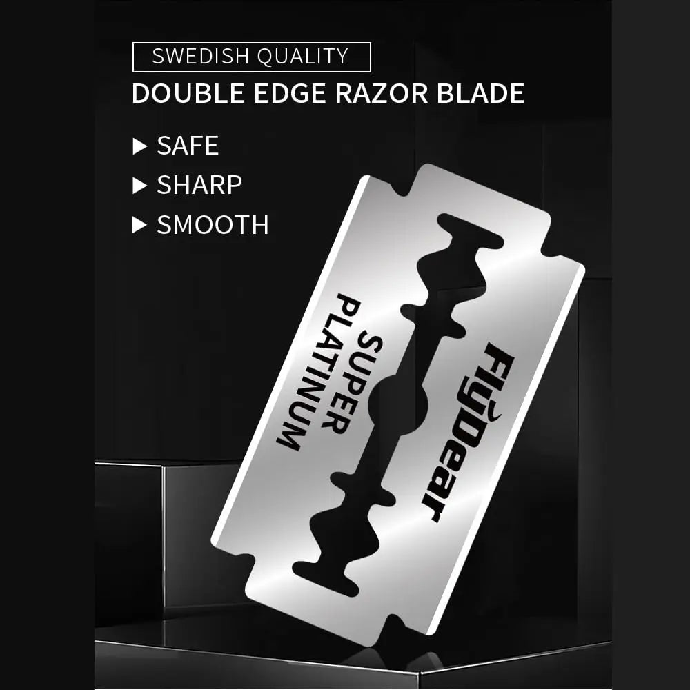 Classic Razor Handle Razor Holder Men 'S Shaving Face Razor Blades