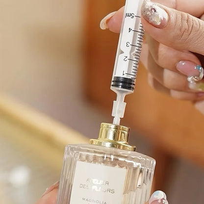 10/20pcs 5ml syringe plastic perfume dispenser tool refills cosmetics