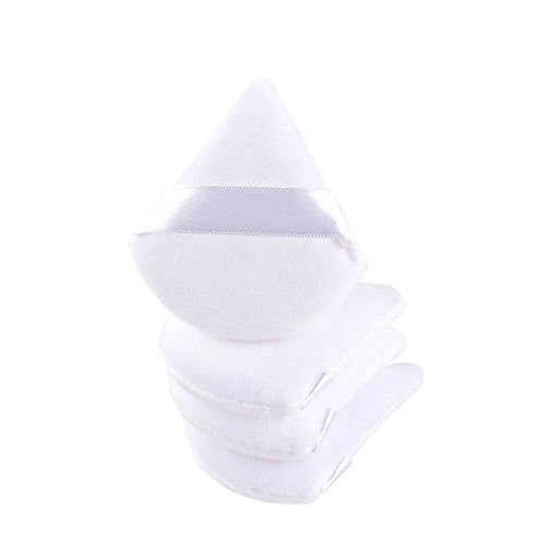 1/2/3/6Pcs Triangle Velvet Powder Puff Face Cosmetic Eye Beauty Makeup