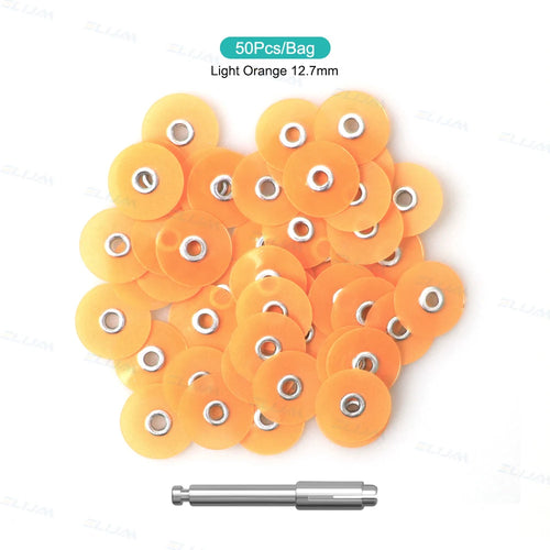 50Pcs/Bag Dental Finishing and Polishing Discs Composites Ceramics and