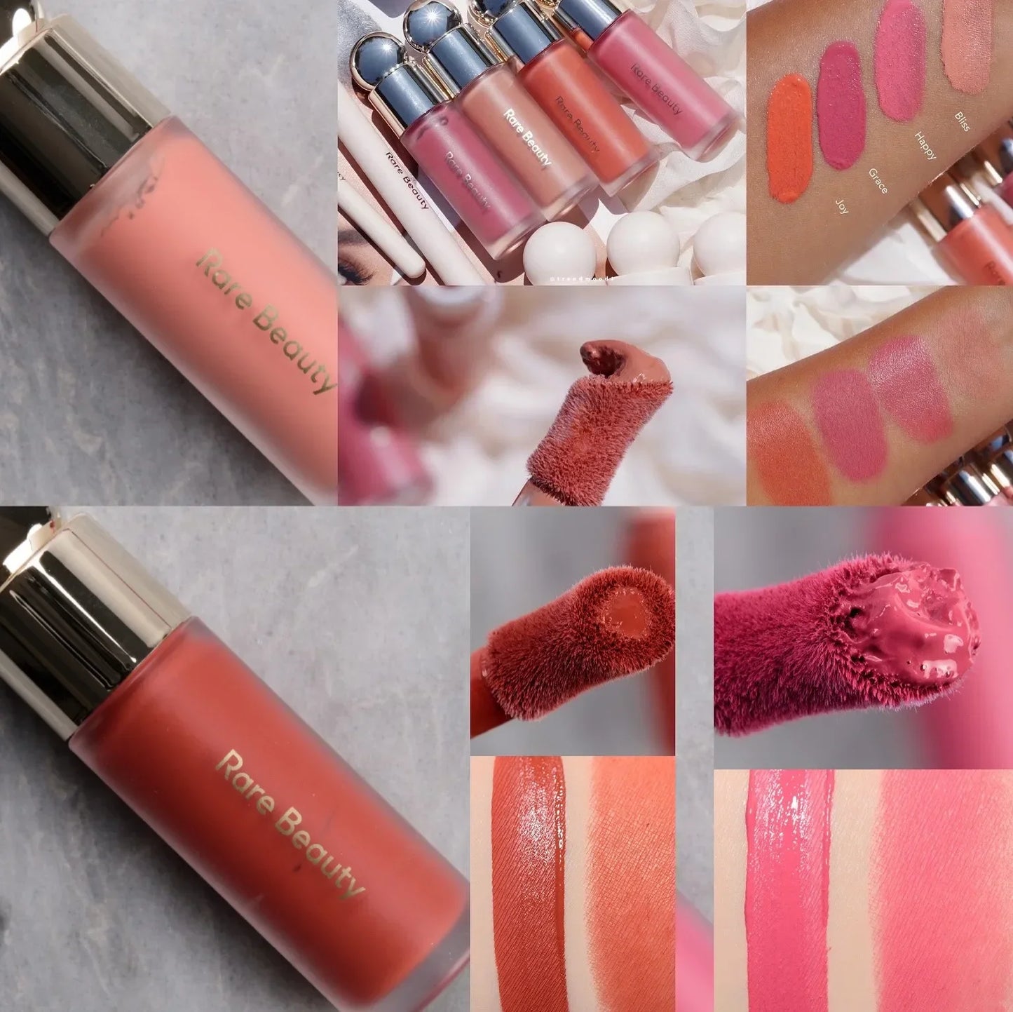Rare Beauty Liquid Blush Lipstick Blush Eyes Cheek Blusher Waterproof