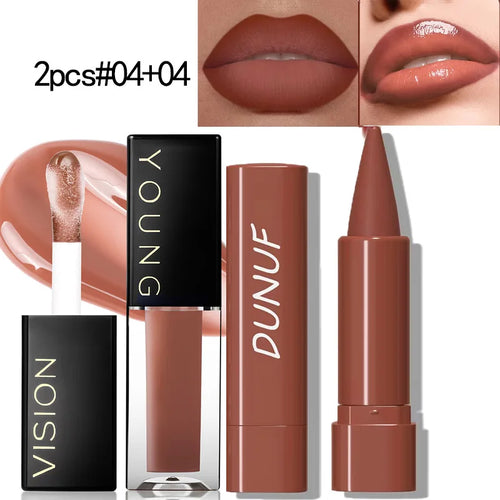 Gradient Lip Liner Pen with Matte Velvet Finish Smooth Application