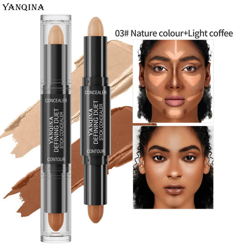Contour Stick Duo, Double-Ended Highlight and Shadow Cream, Waterproof