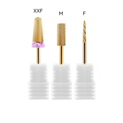 5 In 1 Tungsten Carbid Nail Drill Bits Milling Cutter For Remove Nail