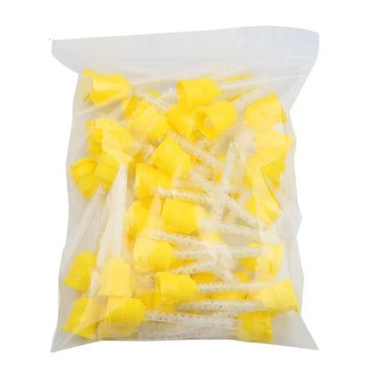 50/100/150pcs Dental Mixing Tips Tubes Disposable Nozzles Head