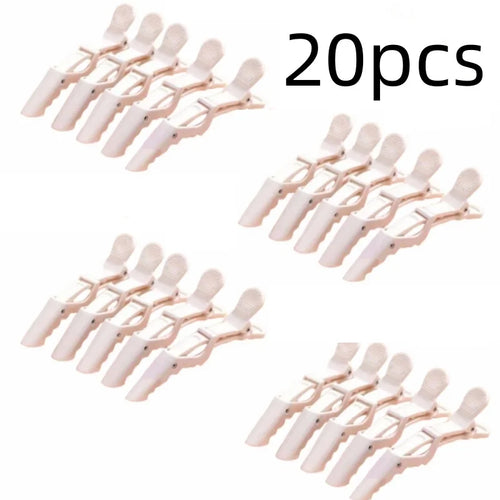 5-30pcs Alligator Hair Clip Plastic Nonslip Hairpin Black Pink Durable