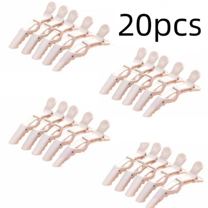 5-30pcs Alligator Hair Clip Plastic Nonslip Hairpin Black Pink Durable