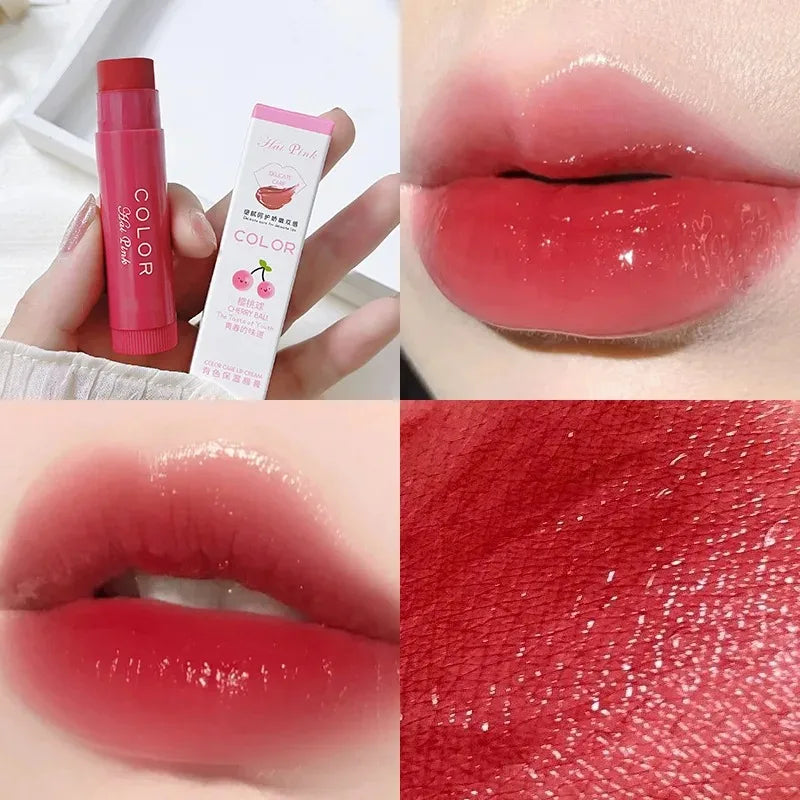 Moisturize Lip Balm Lipstick Hydrate Cute Girl Plump Lip Water Light