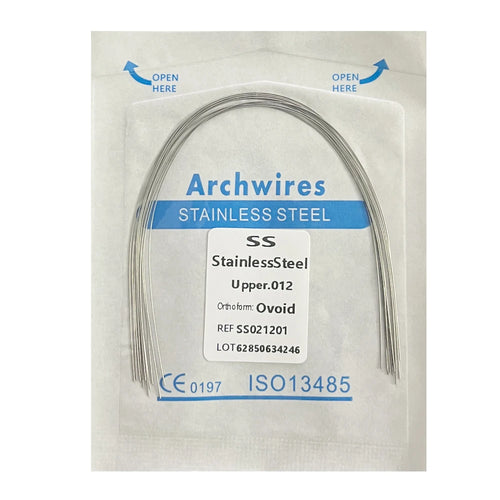 10pcs/Pack Dental Orthodontic Lingual Button Bottom Bondable Metal