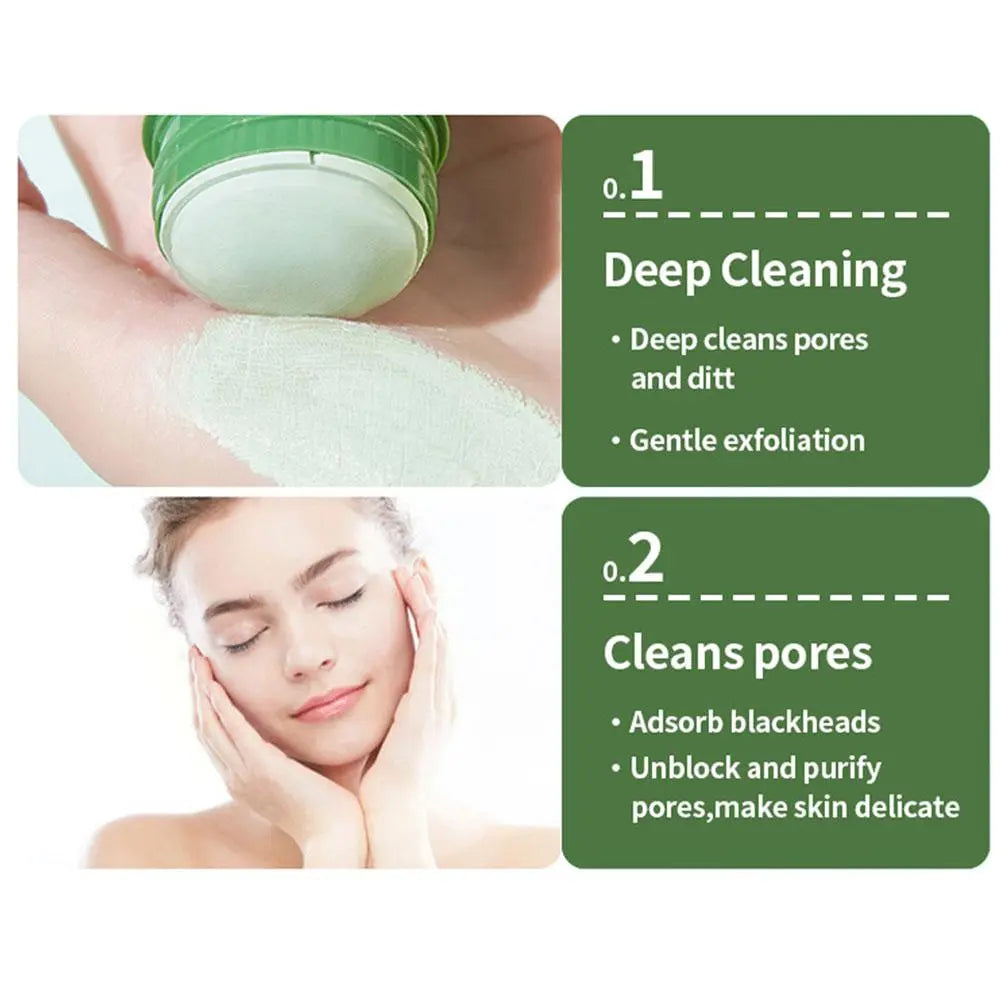 Green Cleansing Mask Green Tea Cleansing Stick Blackheads Mask