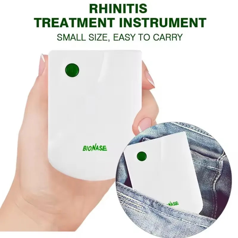 Nose Rhinitis Sinusitis Cure BioNase Laser Therapy Hay Fever Low
