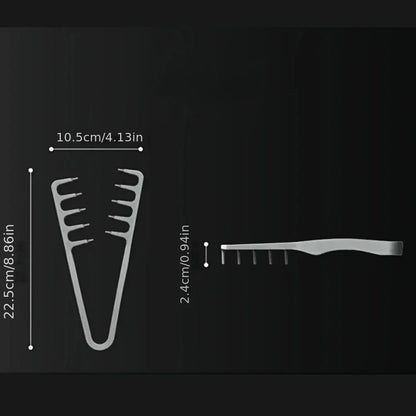 1/2Pcs Volumizing Wide-Tooth Hair Styling Comb Curling Tools Fluffy