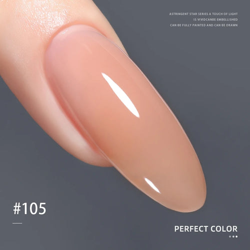 PERFECT COLOR  4-in-1 Builder Nail Gel,20g 12 Colors Rubber Base Gel