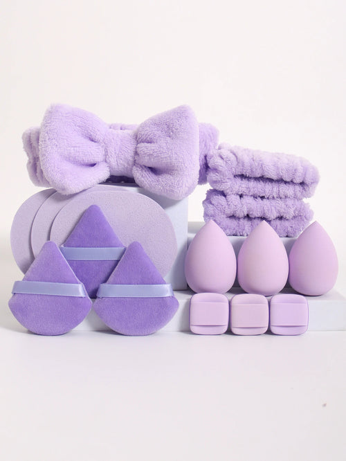 15 件套 Cosmetic Puff Makeup Sponge Blender Beauty Egg Foundation