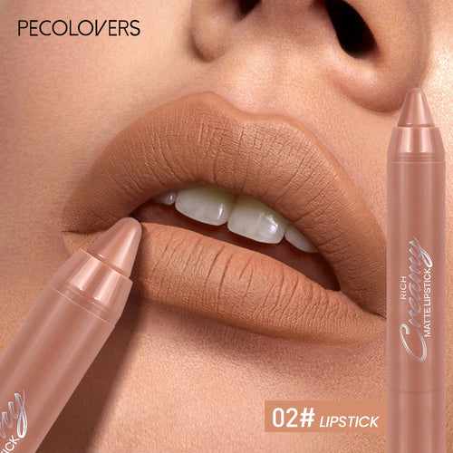 Multiple Colors Matte Lip Liner, Use As Lip Liner and Lipstick, Easy