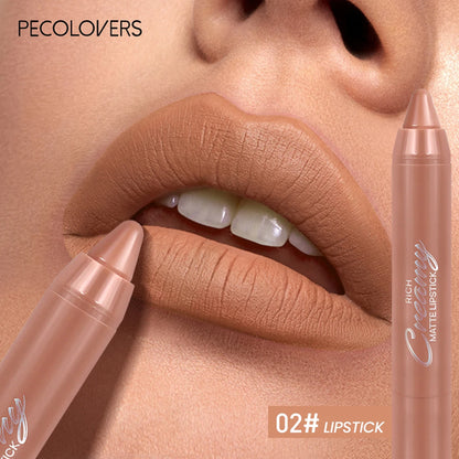 Multiple Colors Matte Lip Liner, Use As Lip Liner and Lipstick, Easy