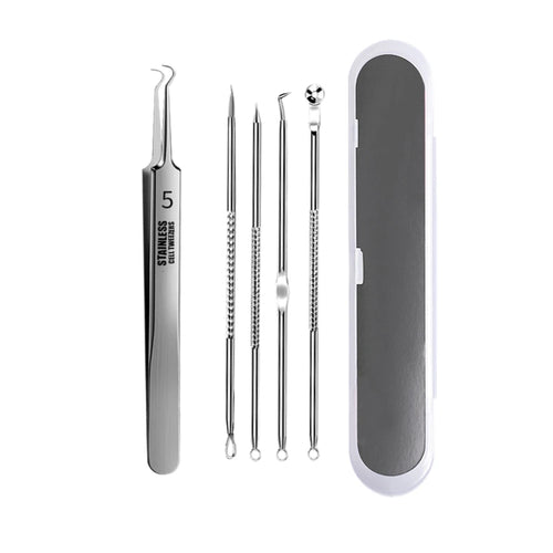 Acne Blackhead Removal Needles Stainless Steel Black Spot Blemish