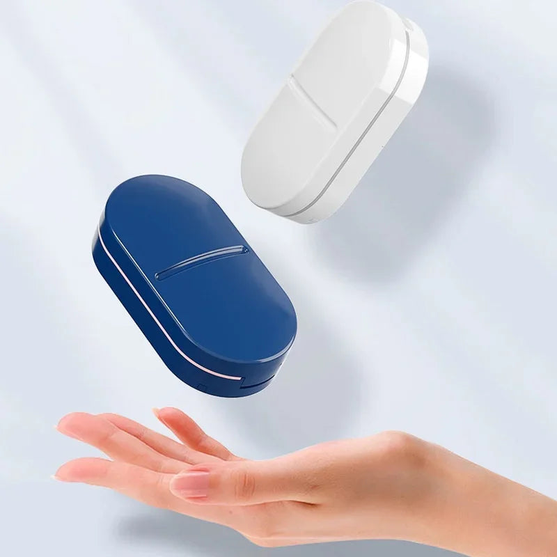 JUSTLANG Min Medicine Cutter Multi Function Drug Cutter Medicine Box