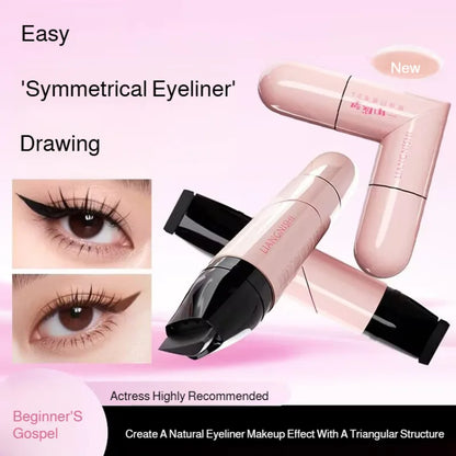 Eyeliner for Beginners Sweat-proof Double-headed Eyeliner Smudge-Proof