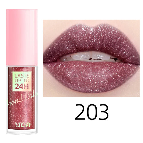 18 Colors Glitter 1pcs Lip Glaze Long Lasting Lip Gloss Waterproof