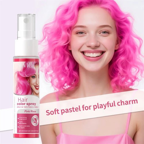 Halloween Hair Color Spray Disposable Hair Dye Spray DIY One-Time Hair