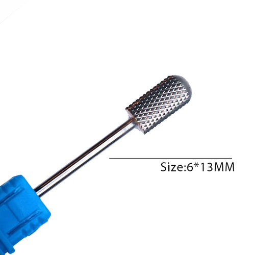1pc Carbide Tungsten Nail Drill Bit Rotate Burr Milling Nail Cutter