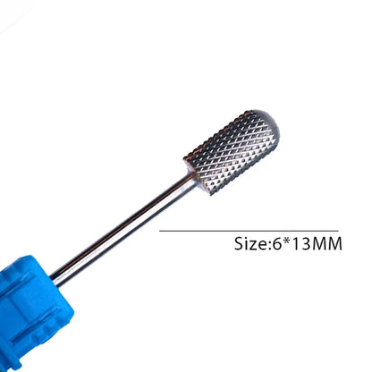 1pc Carbide Tungsten Nail Drill Bit Rotate Burr Milling Nail Cutter