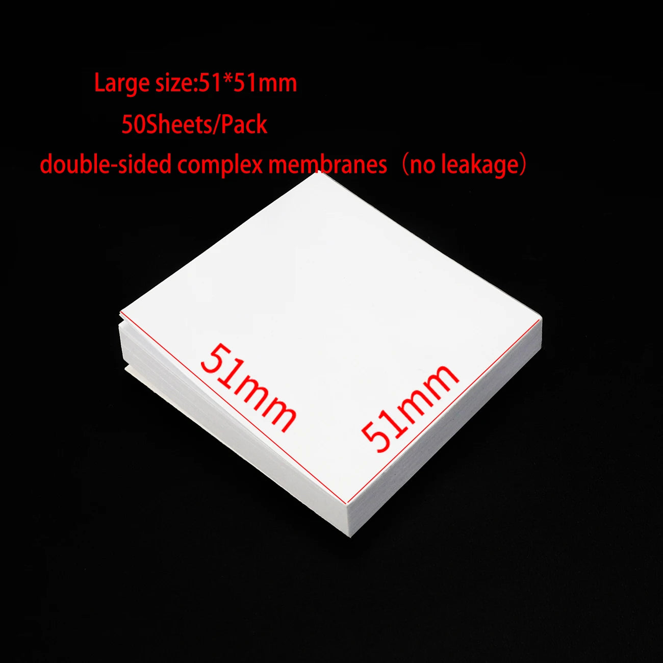 50Sheets/Pack Dental Disposable Mixing Paper Denture Laboratory